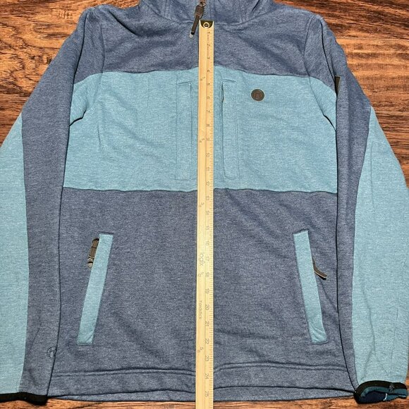 Kazane Hoodied Jacket Blue Men’s Size Medium - Picture 5 of 8